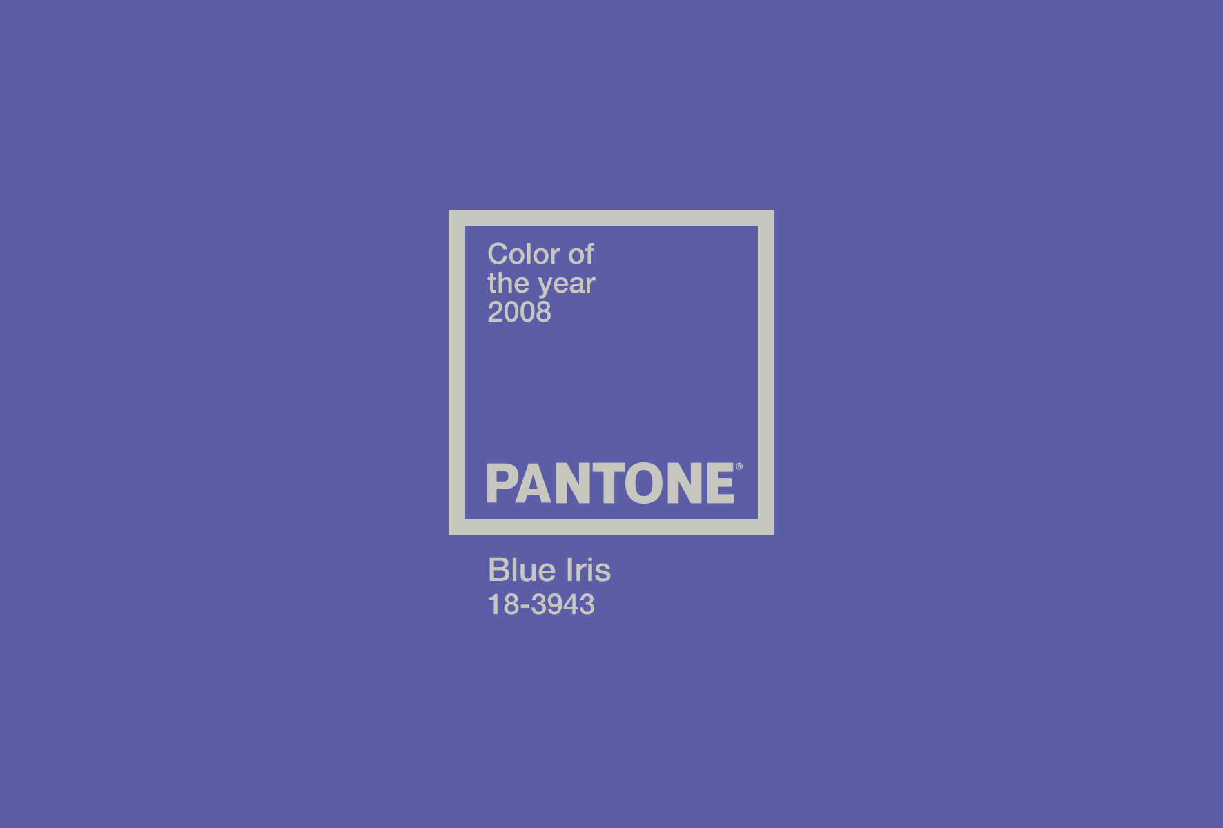 Pantone aasta värv 2008 – Sinine iiris